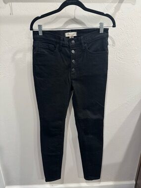 Madewell High-Rise Button-Fly Skinny Jeans